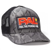 Бейсболка PAL Feel The Fishing Vibe, темно-серый