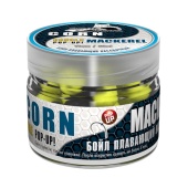 Бойлы насад. плав. двух цв. Sonik Baits CORN-MACKEREL Fluo Pop-ups 14мм 90мл