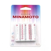 Батарейка MINAMOTO LR6 Alkaline/4/192/