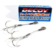 Крючок Decoy WA-21 Wire Treble Assist #S