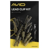 Набор безопасных клипс AVID CARP Terminal Tackle Lead Clip K