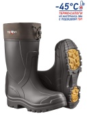 Сапоги муж. с манж. и ткан. утеп. TORVI -45С ЭВА ТЭП черн. р.40-41