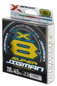 Леска плет. YGK X-Braid SUPER JIGMAN х8 200/2.50
