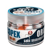 Бойлы насад. плав. двух цв. Sonik Baits SKOPEX-ORANGE Fluo Pop-ups 14мм 90мл