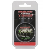 Поводковый материал Starbaits X WRAP SOFT COATED BRAID 35 LB 15м