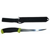 Нож рыболов. в пластиковых ножнах MoraKNIV FISHING COMFORT FILE155 блистер
