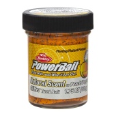 Паста форелевая Berkley PowerBait Natural Scent Glitter Trout Bait 50гр Fruits #Peach/Pepper
