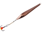 Блесна вертикал. зим. Lucky John DOUBLE BLADE с цеп. и тр. 65мм CS блистер