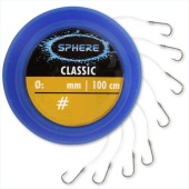 Крючки с поводком Browning Sphere Classic black nickel #12 - 2.05кг 5.7lbs ?0.16мм  0.2гр 100см 8шт