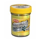 Паста форелевая Berkley PowerBait Natural Scent Glitter Trout Bait 50гр. (Fish Pellets; Rainbow)