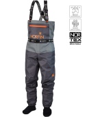 Полукомбинезон заброд. Norfin PILOT STOCKINGFOOT GRAY 04 р.XLL