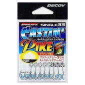 Крючок Decoy одинарный SINGLE33 #6
