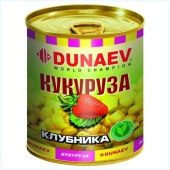 Добавка для прикормки металлобанка 320мл "Дунаев Кукуруза Клубника"