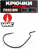Крючок офсетный VMC 7310 BN (черн. никель) №2/0 (5шт) (10013160/290920/0533333, ФРАНЦИЯ)
