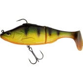 Силиконовая приманка Quantum Freak of Nature SwimBait Perch firetiger 1pcs 60гр 15см