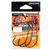 Крючок Decoy офсетный Worm 30 #2