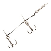 Оснастка для силикона BFT Shallow Stinger SS 18кг 5см Тройник Owner №2 - 2 шт.