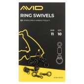 Вертлюг с кольцом Avid Carp Ring Swivels Size 11