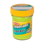 Паста форелевая Berkley PowerBait Biodegradable Trout Bait Glitter Chartreuse 50gr