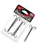 Крючки-двойники Lucky John PREDATOR сер. LJH122 разм.K003/0 4 шт.