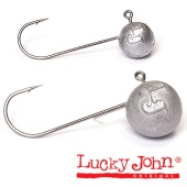Джиг-головка Lucky John ROUND HEAD 30.0г кр.003/0