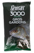 Прикормка Sensas 3000 GROS GARDONS Noir 1кг