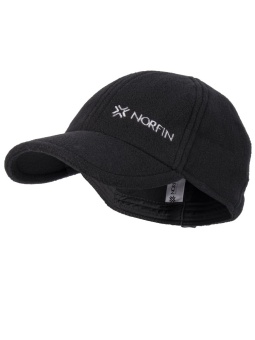 Шапка-бейсболка Norfin FLEECE BLACK р.XL