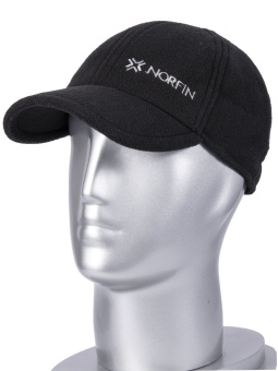 Шапка-бейсболка Norfin FLEECE BLACK р.XL
