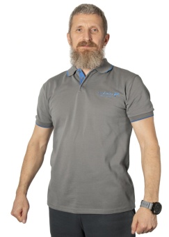 Рубашка поло SALMO GREY 04 р.XL