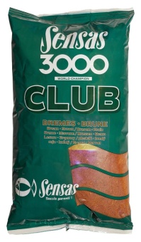 Прикормка Sensas 3000 Club BREMES Brune 1кг
