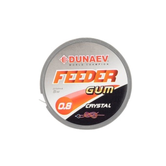 Фидерная резина Dunaev Feeder Gum Clear 0.8mm
