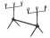 Подставка Salmo ROD-POD Me 3U+3Y Подставка Salmo ROD-POD Me 3U+3Y
