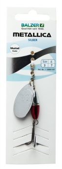 Блесна вращ. BALZER Colonel Metallica spinner silver 7g