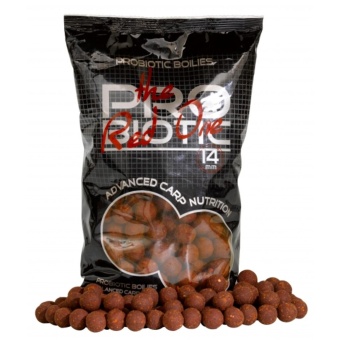 Бойлы тон. Starbaits PROBIOTIC Red 14мм 1кг