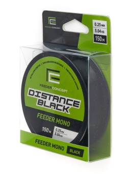 Леска моно. Feeder Concept Distance Black 150/025