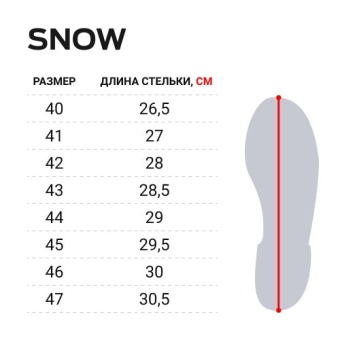 Ботинки зим. Norfin SNOW GRAY р.46