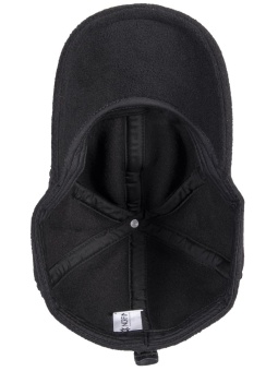 Шапка-бейсболка Norfin FLEECE BLACK р.XL